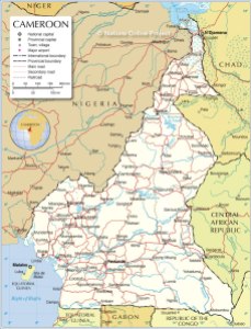 cameroon-political-map