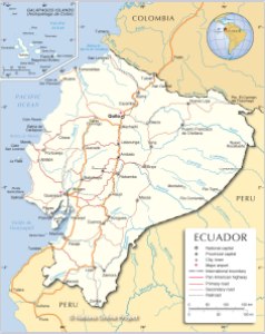 ecuador-political-map