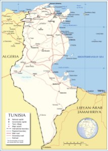 tunisia-political-map